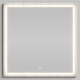 Зеркало Лайт 80, Дубослив ореховый светлый ПВХ 3445