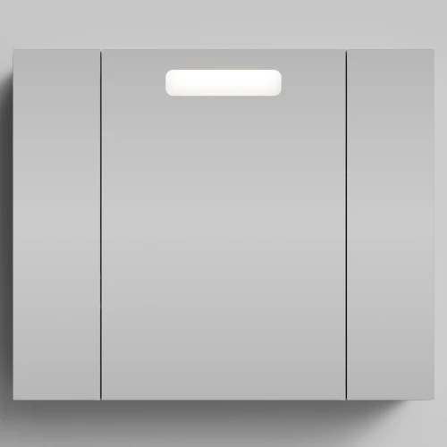 Зеркало Мальта 90, Мрамор Белый софт тач 4044-2