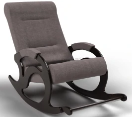 Кресло-качалка «Плей» (Модель 44) ткань  -  Коричневый
