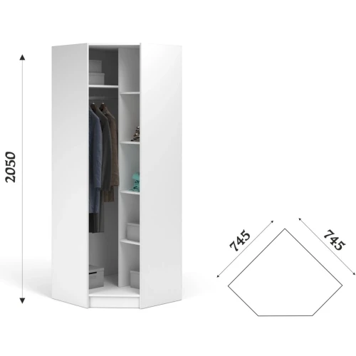 Спальня «Чикаго» Вайт, белый