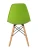 GH801/DC111 Стул пластиковый, ФИСТАШКОВЫЙ#68054, каркас бук