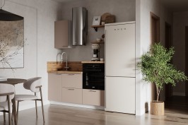 Готовая кухня КГ 1650 Эмаль, Крем  Арника РМ в.2