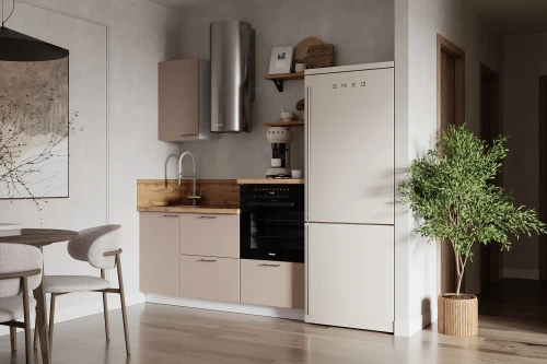 Готовая кухня КГ 1650 Эмаль, Крем  Арника РМ в.2