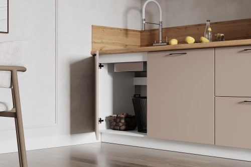 Готовая кухня КГ 1650 Эмаль, Крем  Арника РМ в.2