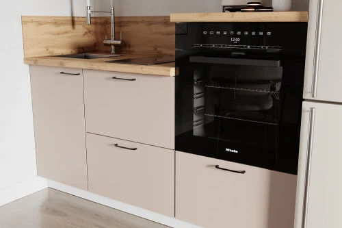 Готовая кухня КГ 1650 Эмаль, Крем  Арника РМ в.2