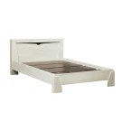 Кровать с настилом Лючия 33.08-02 (1600), Бетон пайн белый, Венге