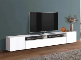 Прага тумба белый/белый глянец