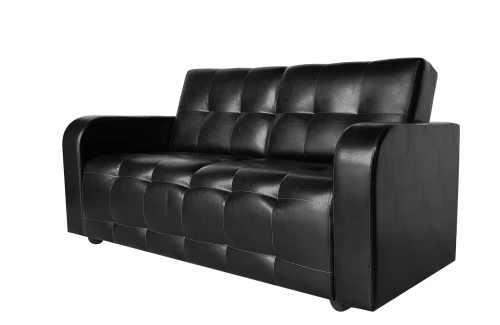 Диван  Оксфорд   90х170 черный ППУ