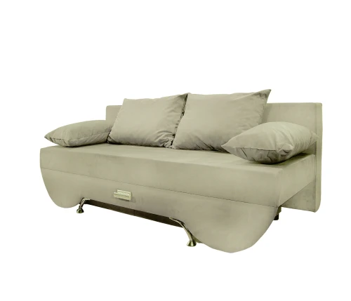 Диван еврокнижка Марсель рогожка бежевая,140