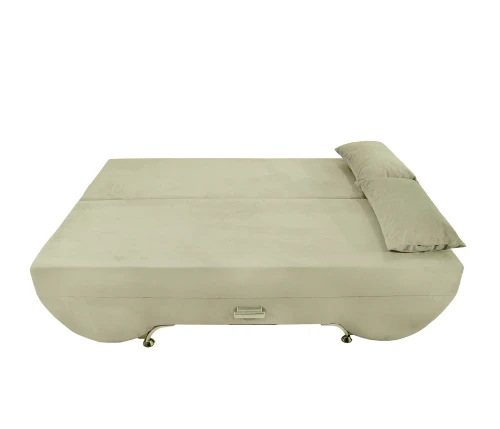 Диван еврокнижка Марсель рогожка бежевая,140