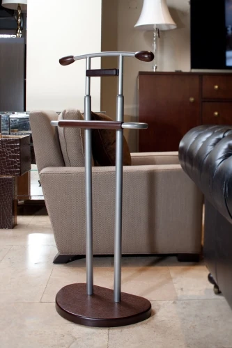 Вешалка костюмная ГАЛАНТ 333 металлик/темно-коричневый