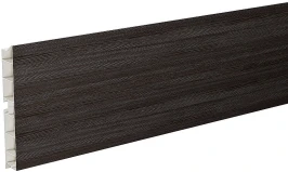 Цоколь ПВХ Graphite (new) 95 мм