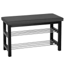 Банкетка BeautyStyle 4 венге/экокожа серый