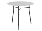 Стол журнальный Ники белый/чёрный