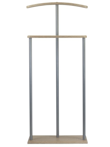 Вешалка костюмная Дэви 1 металлик/дуб сонома