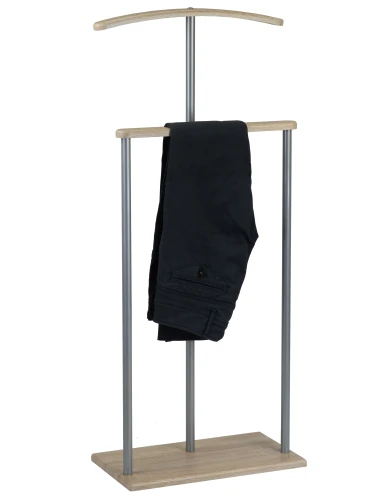 Вешалка костюмная Дэви 1 металлик/дуб сонома