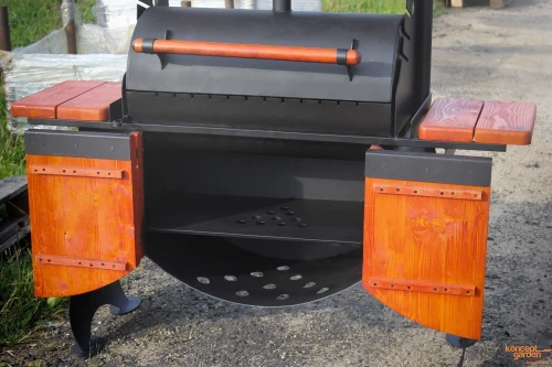 Мангал-коптильня МК-8д