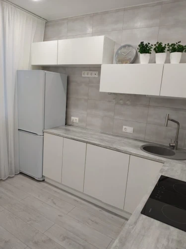 Угловая кухня Фьюжн на заказ 3.0х2.0 м. по размерам заказчика, цвет Angel