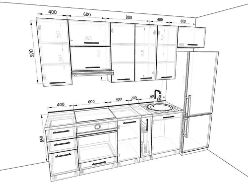 Кухня София Комплектация 8