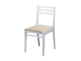 Стул Грис, Белый/Аполло бежевый