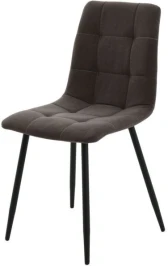 Стул «Чили», микровелюр Вивальди 24, каркас черный