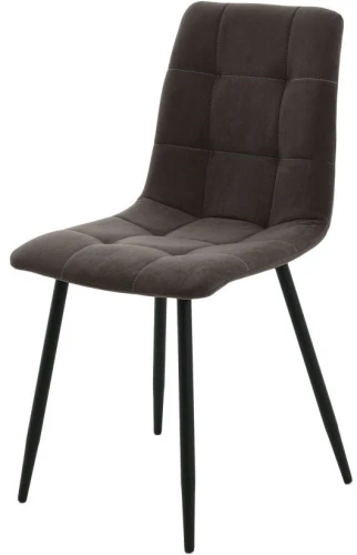 Стул «Чили», микровелюр Вивальди 24, каркас черный
