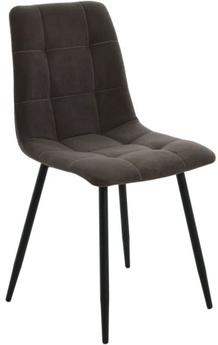 Стул «Чили», микровелюр Вивальди 24, каркас черный