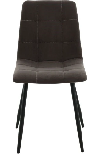 Стул «Чили», микровелюр Вивальди 24, каркас черный