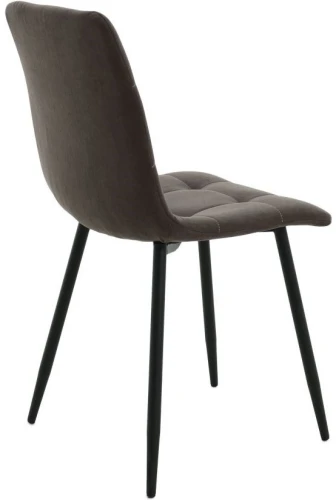 Стул «Чили», микровелюр Вивальди 24, каркас черный