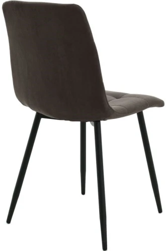 Стул «Чили», микровелюр Вивальди 24, каркас черный