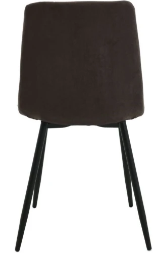 Стул «Чили», микровелюр Вивальди 24, каркас черный
