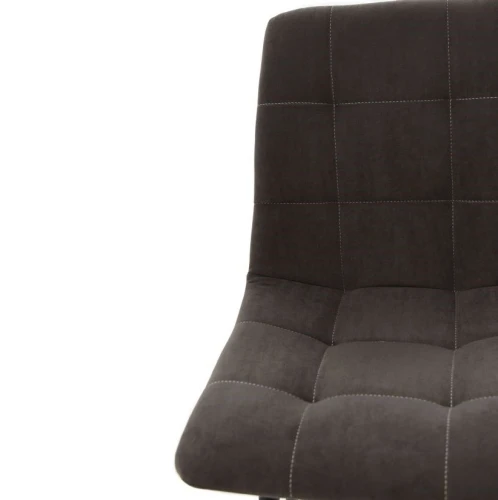 Стул «Чили», микровелюр Вивальди 24, каркас черный