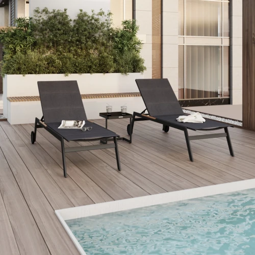 Шезлонг VIRTU карбон