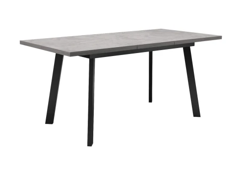 Стол DikLine HB120 Бетон (ЛДСП EGGER)/опоры черные