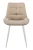 Стул DikLine 206М B03 BEIGE, ножки белые
