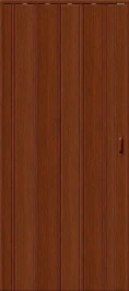 Межкомнатная складная дверь BRAVO ДСК 007 Вишня