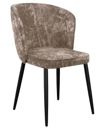 Стул DikLine 347 M05 шоколад, ножки черные