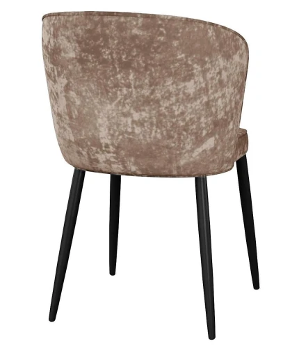 Стул DikLine 347 M05 шоколад, ножки черные