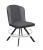 Стул DikLine 299 поворотный NS13 GRAPHITE/C56 серый, ножки черные