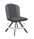 Стул DikLine 299 поворотный NS13 GRAPHITE/C56 серый, ножки черные