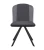 Стул DikLine 299 поворотный NS13 GRAPHITE/C56 серый, ножки черные