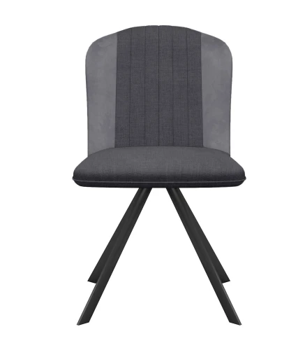 Стул DikLine 299 поворотный NS13 GRAPHITE/C56 серый, ножки черные