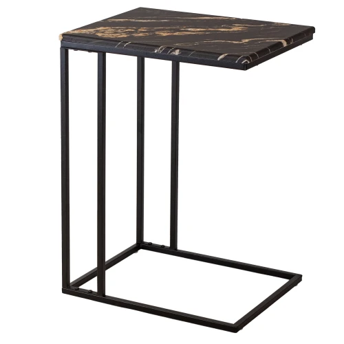 Стол придиванный BeautyStyle 30 черный порторо/черный