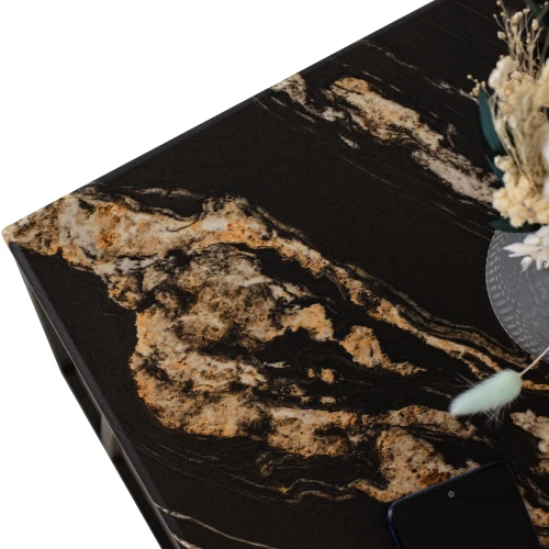 Стол придиванный BeautyStyle 30 черный порторо/черный