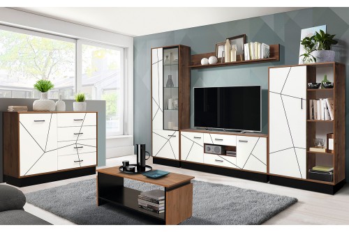 Шкаф-пенал Гамма 54.01, Таксония, Белый