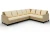 MOKKA BELLA диван угловой, соломенный
