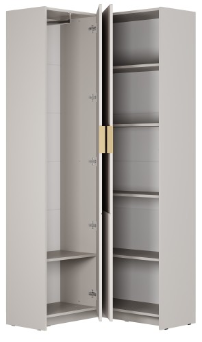 Шкаф угловой "Пандора" ШКУ-07, Кашемир/Айриш MF03
