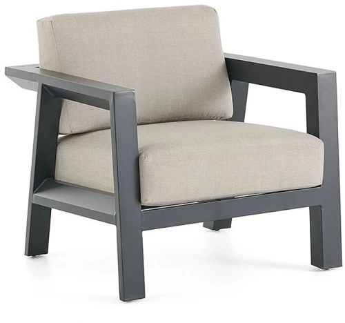 Комплект мебели из алюминия Graphite VII