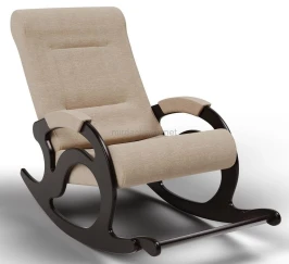 Кресло-качалка «Плей» (Модель 44) ткань  -  Бежевый