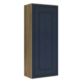Шкаф 2-х дверный Вега Сапфир синий